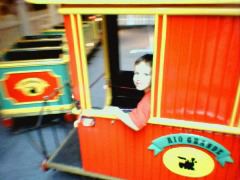 Riley Rides the Train